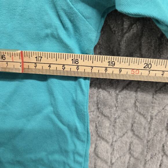 Columbia Men's Kujo‎ Graphic T-Shirt Size Medium Teal Blue Bear Sunrise - Picture 3 of 7